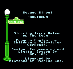 芝麻街 - 倒数计时游戏 (美版) (益智)